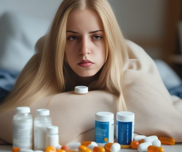 ai generated, woman, pills-8287598.jpg